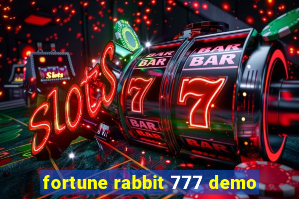 fortune rabbit 777 demo
